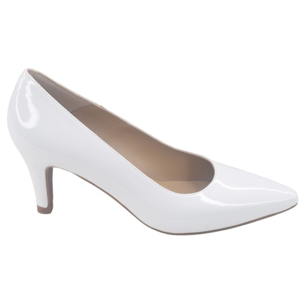 Escarpins Cuir Verni Blanc, Lyon, Mella, chaussures mariée mariage, femme petite taille Escarpins Cuir Verni Blanc, Lyon, Mella, chaussures mariée mariage, femme petite taille
