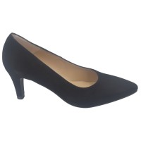 Escarpins pointus Daim Noir, Lyon, Mella, femme petites tailles, soirée, fêtes
