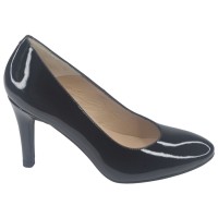 Escarpins Cuir Verni Noir, Paris, Mella, chaussure soirée petite pointure