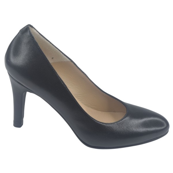 Escarpins Cuir Lisse Noir, Paris, Mella, petites pointures 32 33 34 35