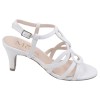 Sandales Cuir Lisse Blanc, Claudia, Mella, petite pointure 32 33 34 Sandales Cuir Lisse Blanc, Claudia, Mella, petite pointure 32 33 34