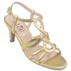 Sandales Cuir Lisse Or, Claudia, Mella, petite taille 32 33 34 Sandales Cuir Lisse Or, Claudia, Mella, petite taille 32 33 34