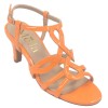 Sandales Cuir Verni Orange, Claudia, Mella, petites pointures 32 33 34 Sandales Cuir Verni Orange, Claudia, Mella, petites pointures 32 33 34