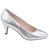 Escarpins Cuir Lisse Argent, Niza, Mella, petite pointure mariée