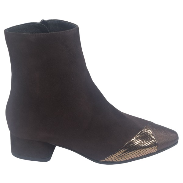 Bottines Daim Marron, 35312, 35309, Mella Italie, femme petite pointure 33 34