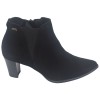 Bottines Daim Noir, Alvero, Geo Reino, femme petite pointure 32 33 34 35