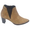 Bottines Daim Camel, Alvero, Geo Reino, femme petite pointure 32 33 34 35