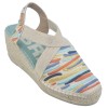 Espadrilles, Tissu Vagues, MONT JOI, Toni Pons, femme petites pointures 33 34