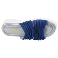 mule-femme-pointure-33-daim-bleu-mella-italie