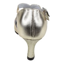 Sandales Or 2489 Mella Italie – Vue arrière talon