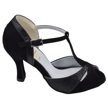 Mella 2085 – Chaussures de danse de salon talon 8 cm – Petites pointures