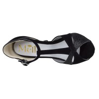 Mella 2085 – Chaussure de danse de salon pour pieds fins 7 cm