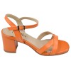 Sandales orange Mella 1232-6 petite pointure 33 34 – vue profil