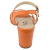 Sandales Mella 1232-6 orange – vue arrière talon 6 cm