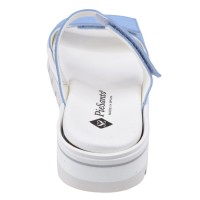 mules confort Piesanto 240081 daim bleu vue arrière