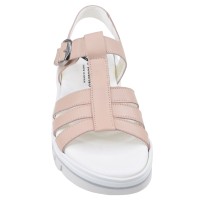sandales confort femme cuir nude multi brides Piesanto 260769 vue avant