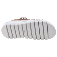 sandales confort cuir nude Piesanto 260769 semelle microfibre vue dessous