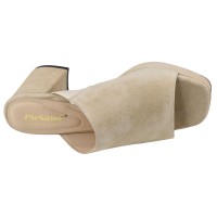 mules talon Piesanto 240051 semelle intérieure cuir vue dessus