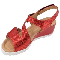 sandales compensées Mella Italie 2310 vue trois quarts interne