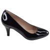 Escarpins Verni Noir, Niza, Mella, femme petites pointures 32 33 34 35