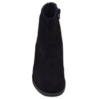 Bottines femme daim noir Mella Italie 2470 vue de face