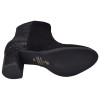 Semelle bottines daim noir Mella Italie 2470 fabrication italienne