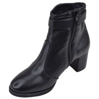 Bottines Mella Italie 2472 fermeture éclair intérieure