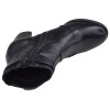 Dessus bottines cuir noir Mella Italie 2472