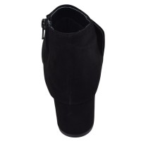 Vue arrière des low boots Mella Italie 2519 avec talon enrobé de 5,5 cm