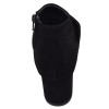 Vue arrière des low boots Mella Italie 2519 avec talon enrobé de 5,5 cm