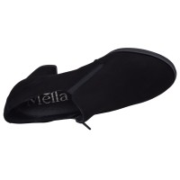 Vue latérale des low boots Mella Italie 2396 à talon enrobé de 5,5 cm