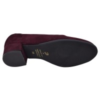 Semelle extérieure en caoutchouc des mocassins Mella Italie 2037 bordeaux