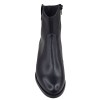 Bottine noire femme Piesanto 265449 vue de face