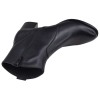 Bottines Piesanto 265449 cuir noir vue de dessus avec zip
