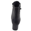 Bottine femme noire Piesanto 265443 vue arrière talon 4,5 cm