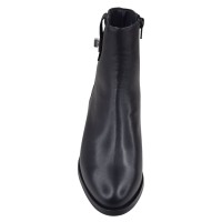 Bottine cuir noir femme Piesanto 265443 vue de face
