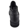 Bottine noire Piesanto 265348 vue arrière petit talon 2 cm