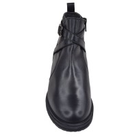 Bottine cuir noir femme Piesanto 265348 vue de face