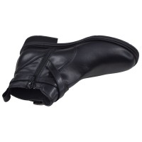 Bottine Piesanto 265348 vue dessus brides croisées et zip