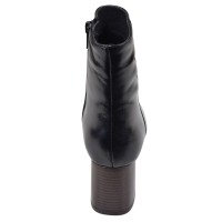 Bottine Piesanto 235503 vue arrière talon effet bois marron
