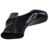 Bottine Piesanto 235503 cuir noir vue dessus fermeture zippée